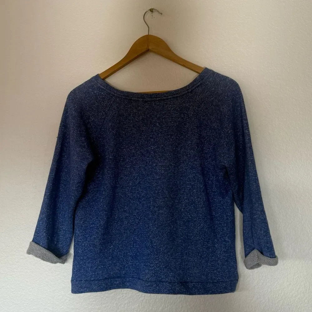 Coldwater Creek blue sweater